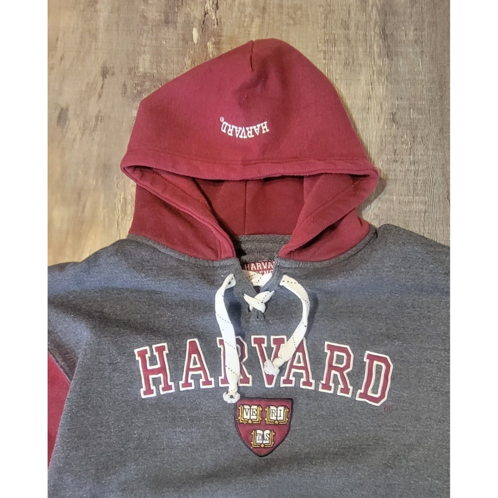 Harvard University Veritas Hoodie Harvard Licensed Gear Bay State Apparel‎ Large